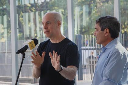 Horacio Rodríguez Larreta y Fernán Quirós