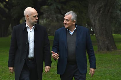 Horacio Rodríguez Larreta y Gerardo Morales