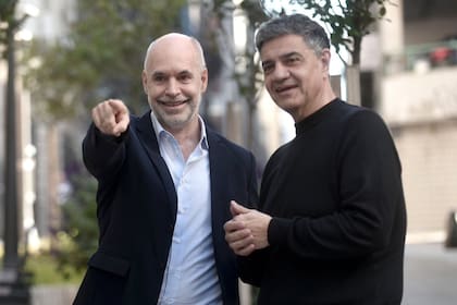 Horacio Rodríguez Larreta y Jorge Macri