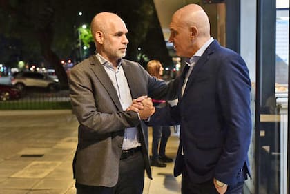 Horacio Rodríguez Larreta y José Luis Espert