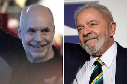 El saludo de Horacio Rodríguez Larreta a Lula da Silva tras vencer a Jair Bolsonaro en las presidenciales