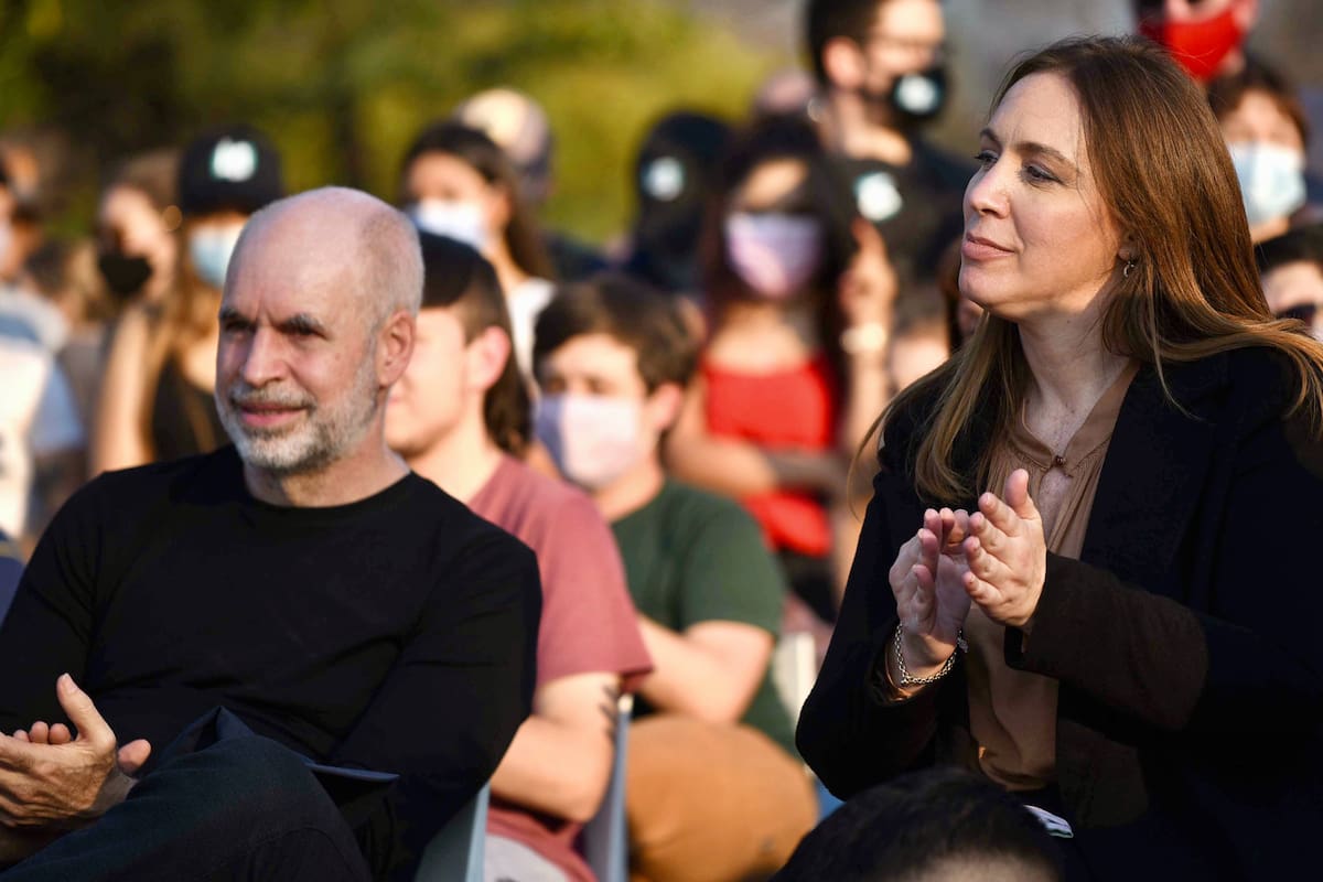 Horacio Rodríguez Larreta y María Eugenia Vidal