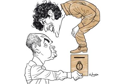 Horacio Rodríguez Larreta y Martín Lousteau