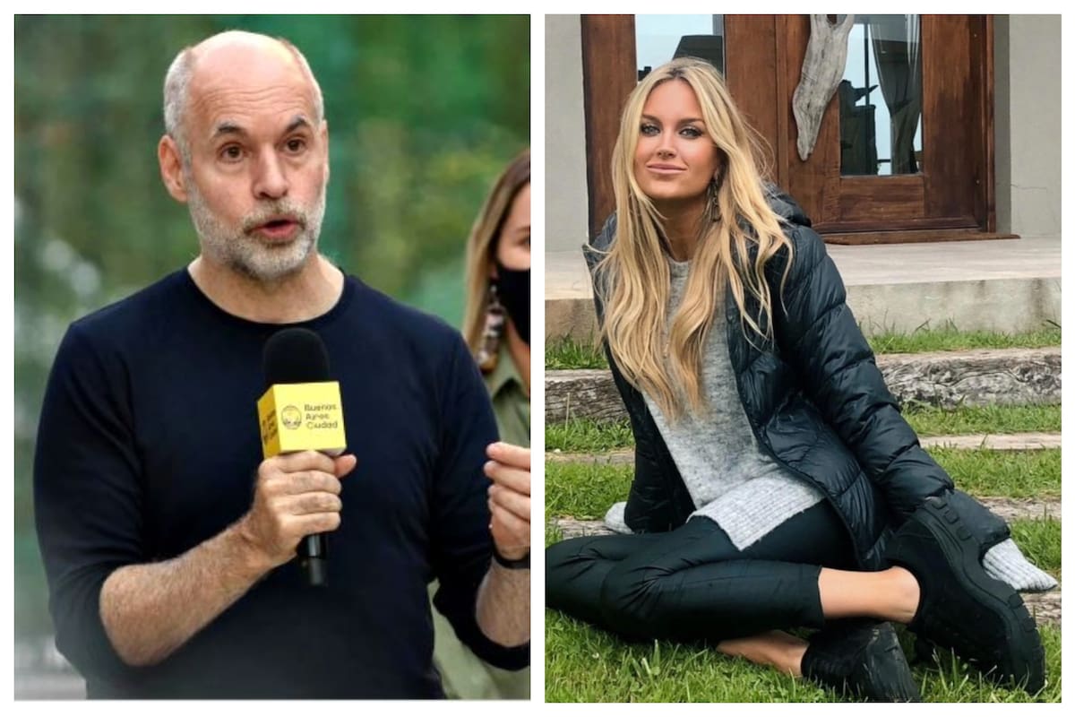 Horacio Rodríguez Larreta y Milagros Maylin