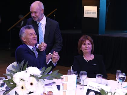 Horacio Rodríguez Larreta y Patricia Bullrich celebraron la decisión de Mauricio Macri