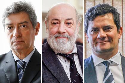 Horacio Rosatti, Claudio Bonadío y Sergio Moro