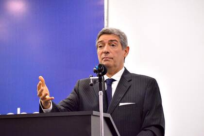 Horacio Rosatti, durante su discurso en Lomas de Zamora
