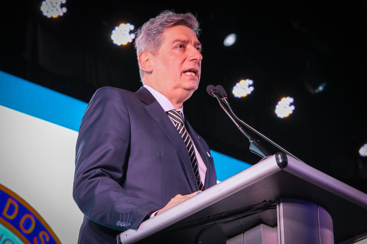 Horacio Rosatti, en la cena anual de magistrados