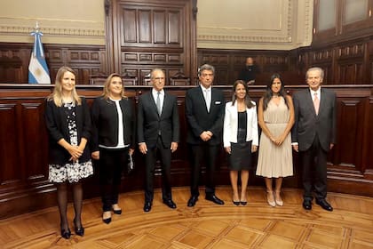 Horacio Rosatti les tomó juramento el mes pasado a cuatro nuevas consejeras de la Magistratura; dos por los abogados, una por la academia y una por los jueces