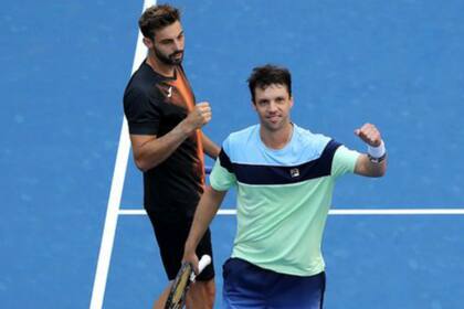 Horacio Zeballos, de frente a la gloria; el marplatense llegó a la final del US Open, junto con Marcel Granollers