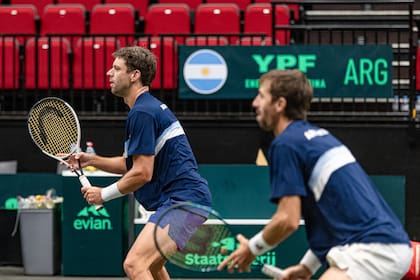 Horacio Zeballos y Andrés Molteni, la pareja argentina de Copa Davis