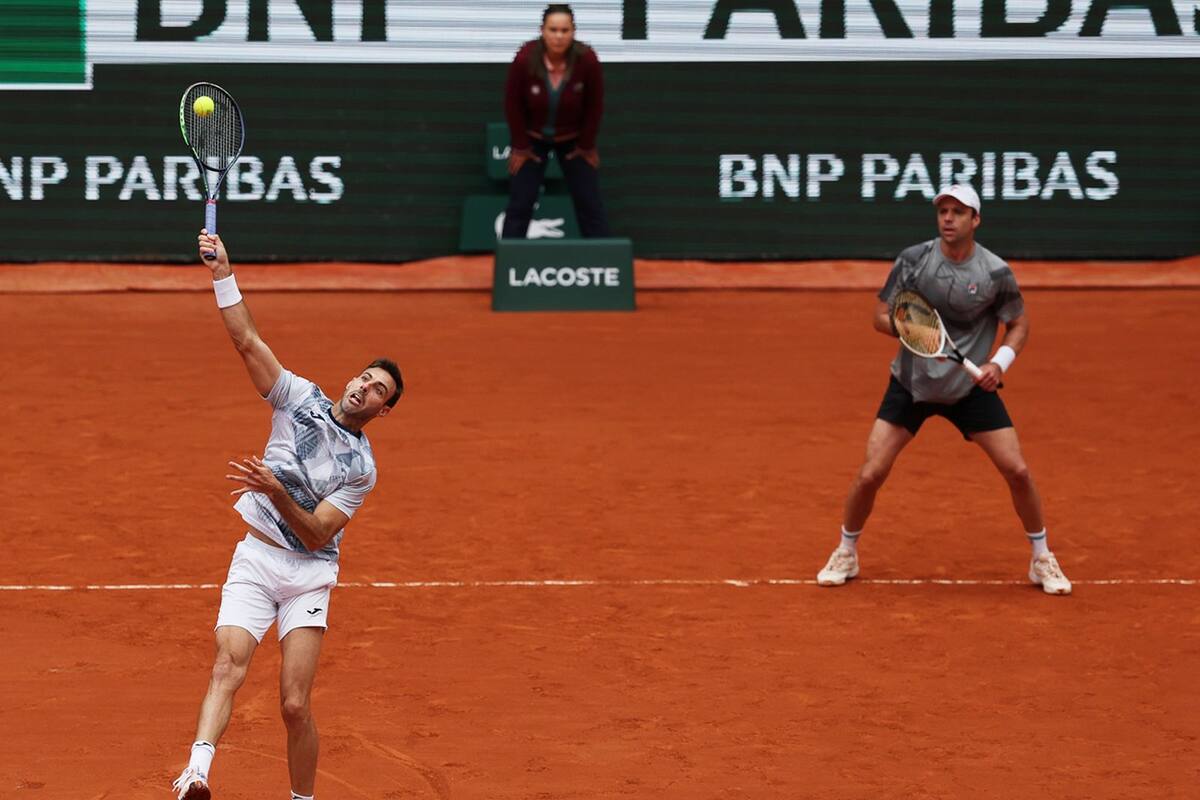 Horacio Zeballos y Marcel Granollers cayeron en las semifinales de Roland Garros