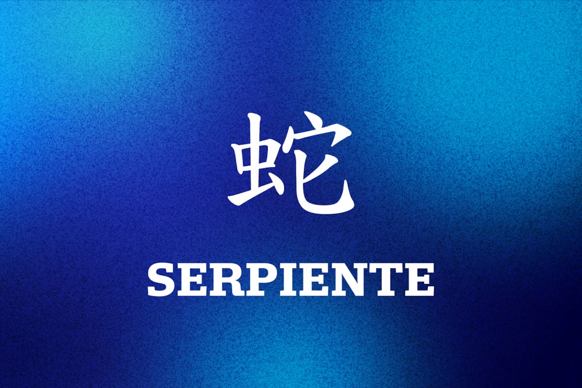 Horóscopo Chino 2023 - Serpiente