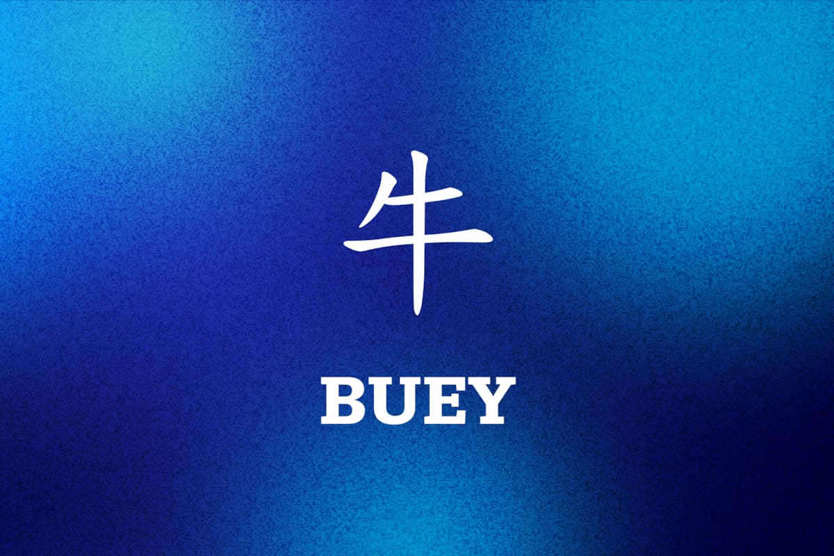 Horóscopo Chino 2023 - Buey