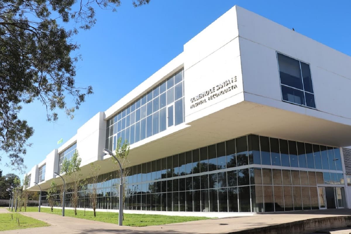 Hospital Central de Reconquista, donde está internada la beba de 9 meses intoxicada con cocaína