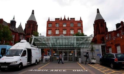 Hospital Infantil de Birmingham, lugar donde la pequeña fue internada