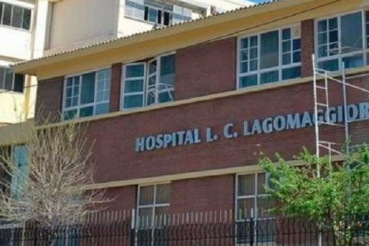 Hospital Lagomaggiore, en Mendoza.