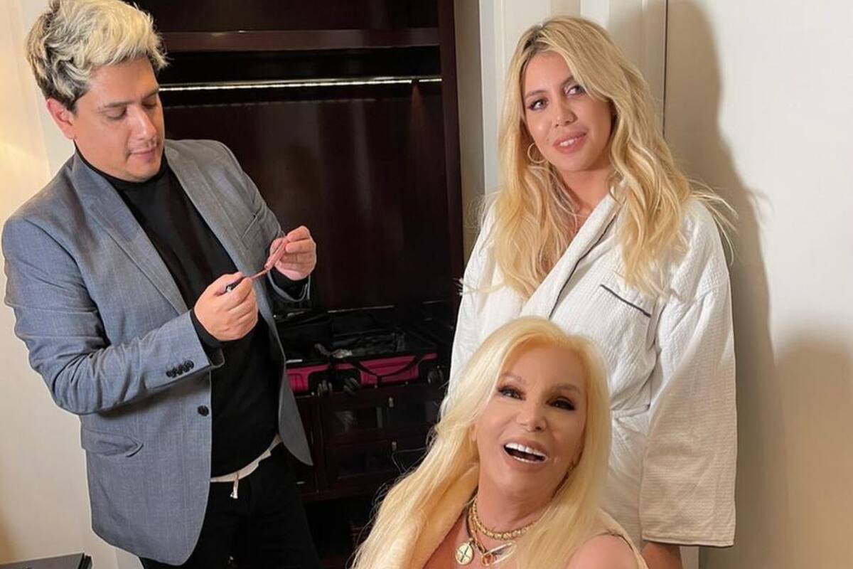 Hotel lujoso, cenas compartidas y un estilista prestado: todos los detalles de la esperada entrevista de Susana Giménez a Wanda Nara