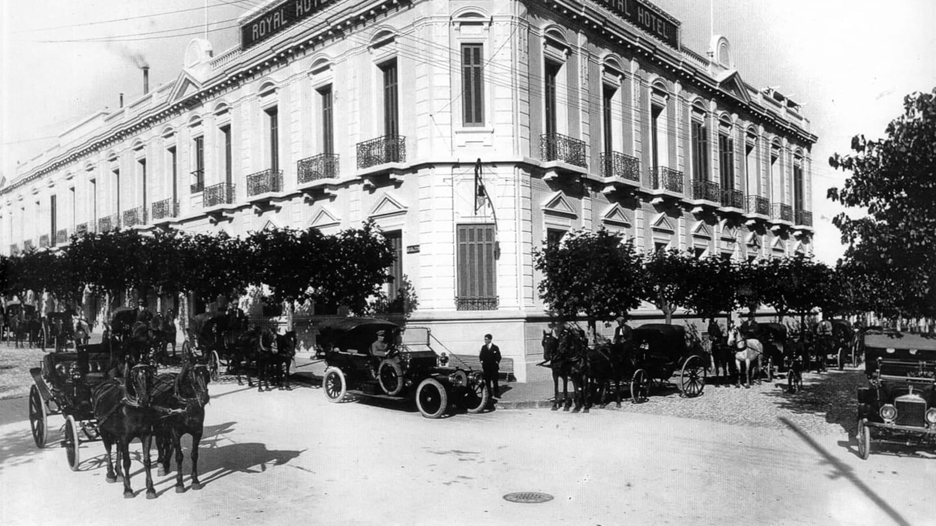 Hotel Royal en su primera década.