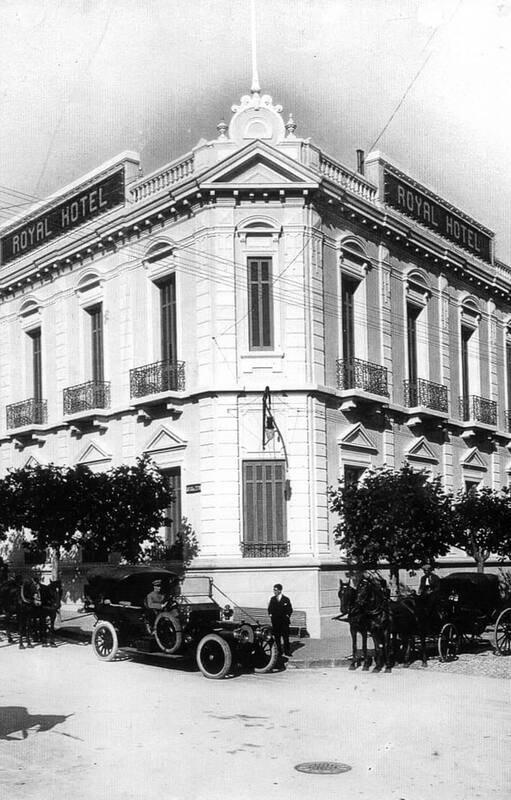 Hotel Royal en su primera década.
