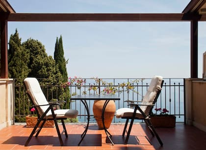 Grand Hotel San Pietro, refugio chic, Taormina