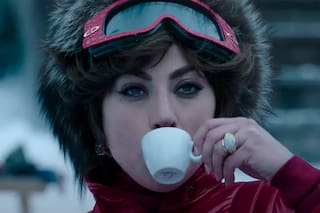 Las escalofriantes primeras imágenes de Lady Gaga como la “viuda negra italiana”