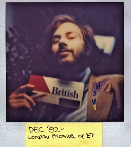 Howard voló a Londres para estar en el estreno de gala de la película ET