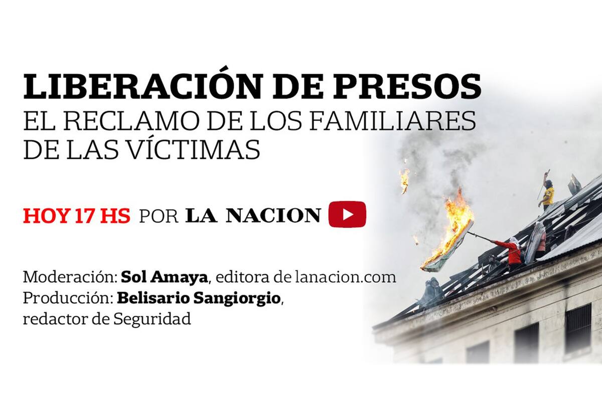 Hoy a las 17, en vivo en LA NACION