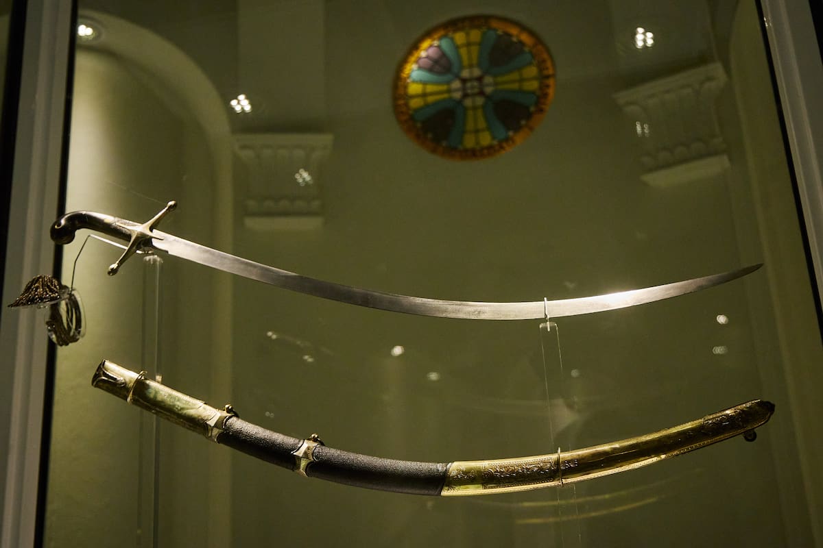 Hoy es el último día para visitar el sable corvo del general José de San Martín en el Museo Histórico Nacional