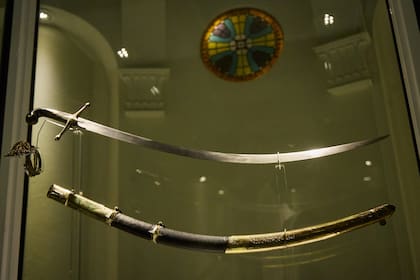 Hoy es el último día para visitar el sable corvo del general José de San Martín en el Museo Histórico Nacional