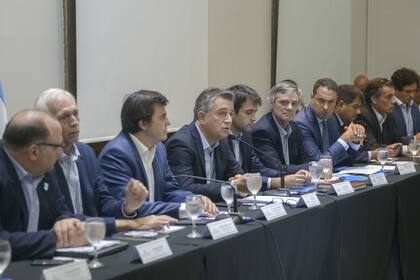 Hoy los funcionarios se reunieron en la Secretaría de Agroindustria