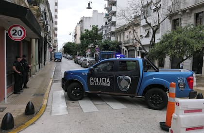 Hoy por la mañana luego de la Fuga de presos de la comisaría 1 de San Telmo