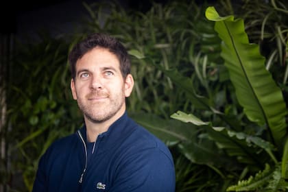 "Hoy salgo y me permito disfrutar; eso es ganar", confesó Del Potro durante una charla con LA NACION, antes de viajar al US Open para comentar para ESPN