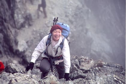 Hoy se conmemora el 80° aniversario del nacimiento de la alpinista japonesa Junko Tabei