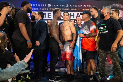 Hoy se realizará el pesaje de la segunda pelea entre Brian Castaño y Jermell Charlo