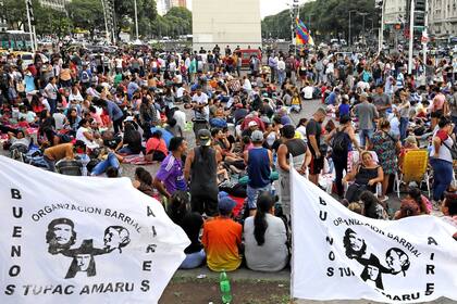 Hoy sigue la protesta al pie del Obelisco, a cuatro años de su detención