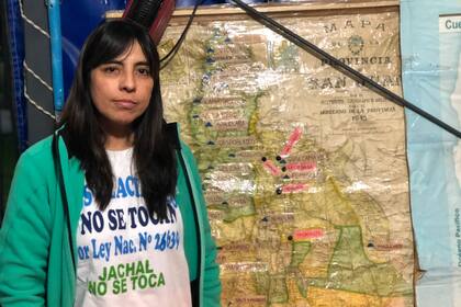 “Hoy tenemos un río contaminado y envenenado. Y acá lo que está en juego es la vida de nuestros hijos”, dice Carolina Caliva
