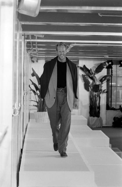 Hoyt Richards desfiló, entre otras marcas, para Donna Karan