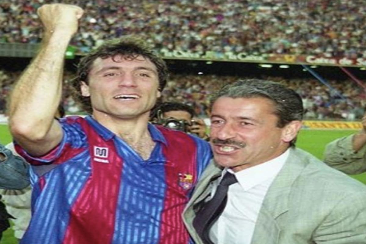 Hristo Stoichkov jugó ocho años en el F.C. Barcelona