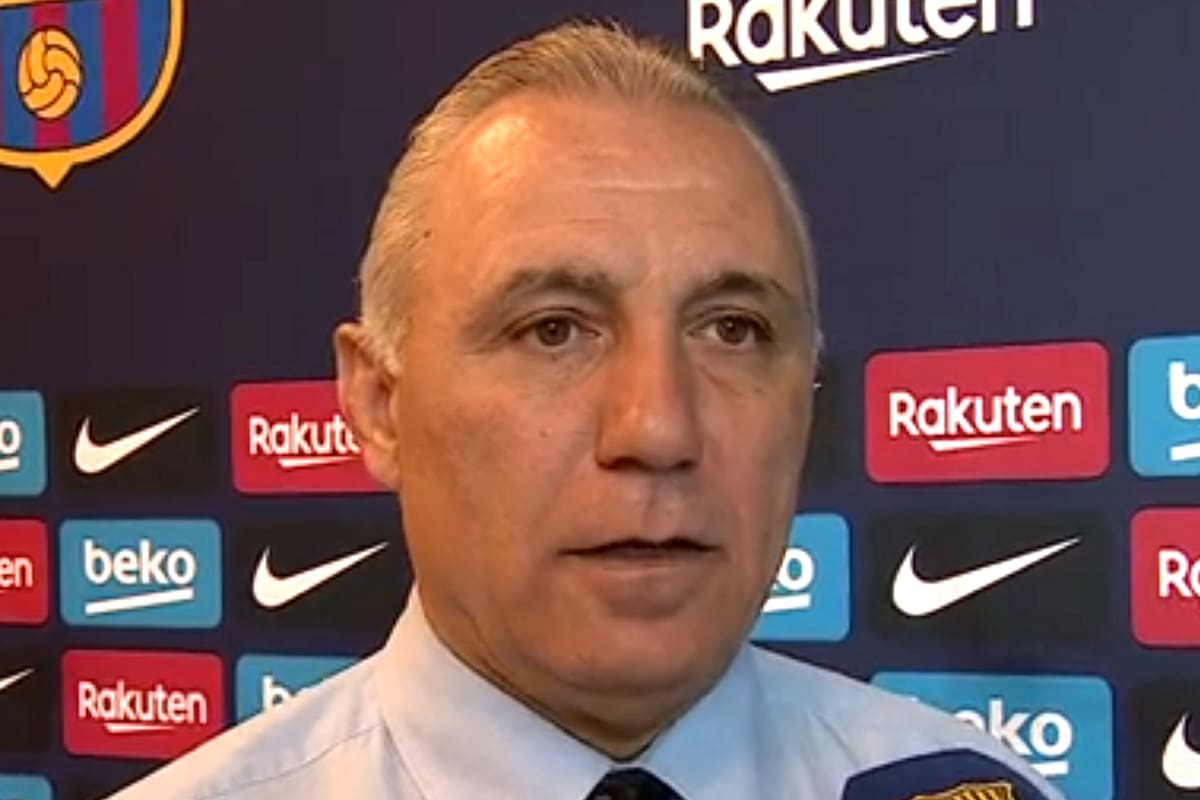 Hristo Stoichkov, leyenda del Barcelona de Johan Cruyff.