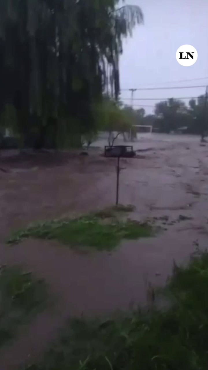 Bahía Blanca bajo el agua: impactantes imágenes del temporal