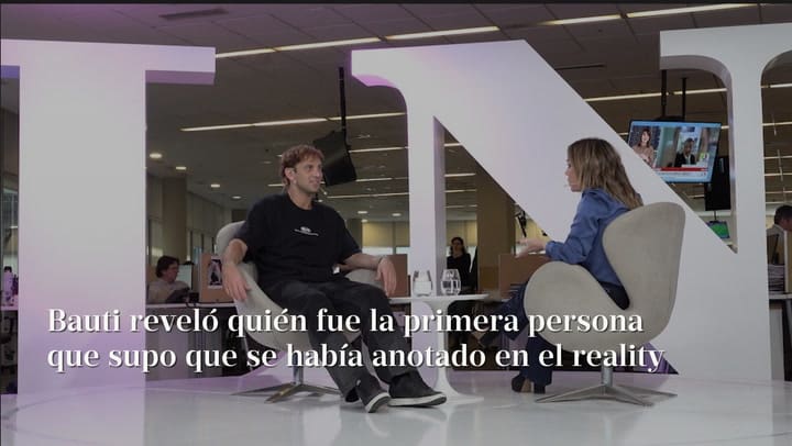 Gran Hermano. Bauti reveló quién fue la primera persona que supo que se había anotado en el reality