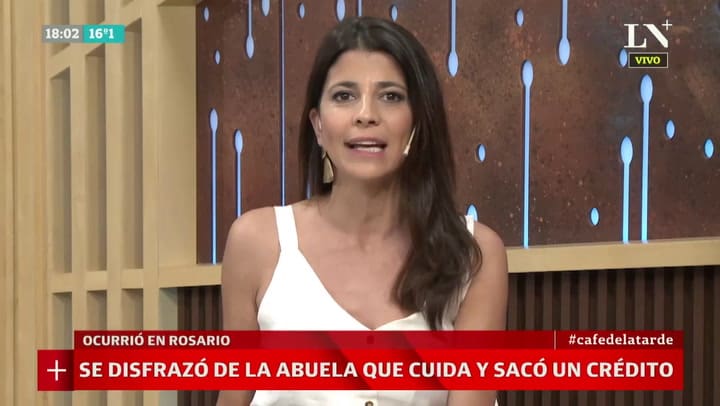 Se disfrazó de la abuela que cuidaba y sacó un crédito