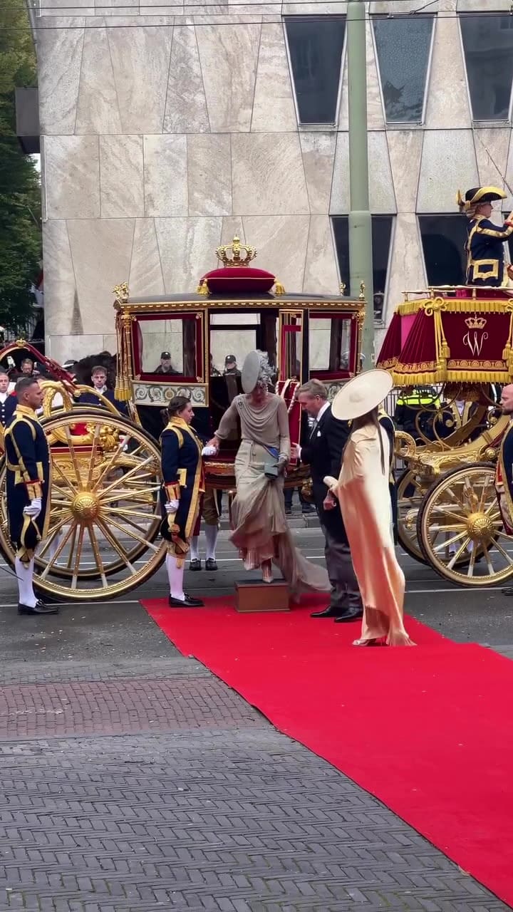 Máxima Zorreguieta deslumbró con su look en el Día del Príncipe