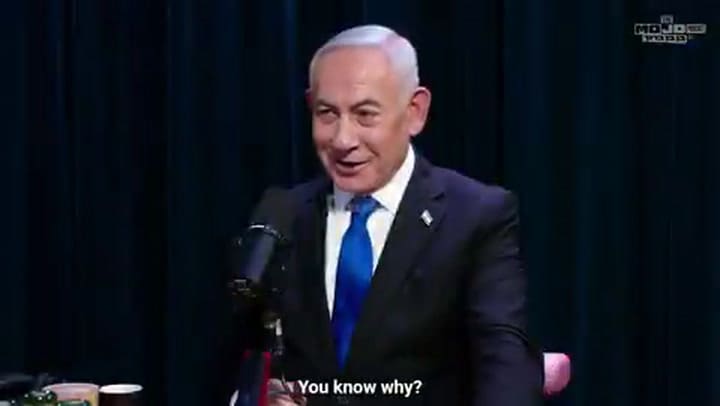 Netanyahu apoya a la selección argentina.