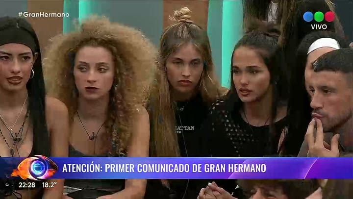 El primer comunicado de Gran Hermano