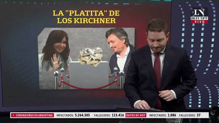 La 'platita' de los Kirchner. El editorial de Jonatan Viale.