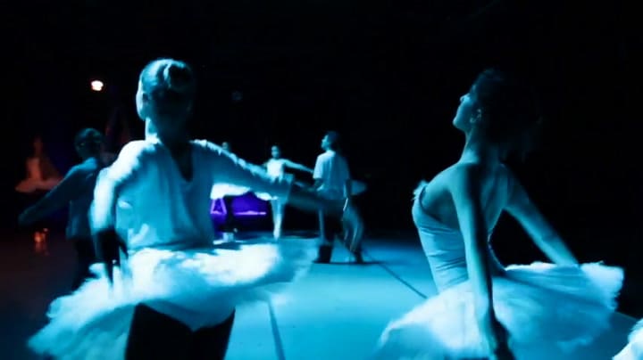 Backstage de la gala Danzar por la paz