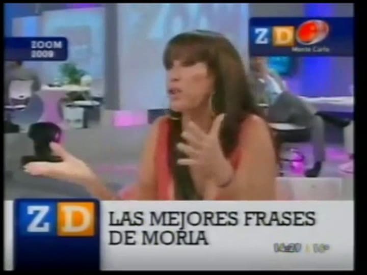 Moria Casán y sus frases (Youtube/ Moriacasanlacalle)