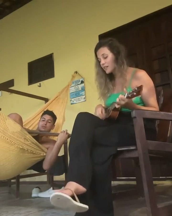 Luciana Rubinska y Juan Capurso comparten la pasión por la música